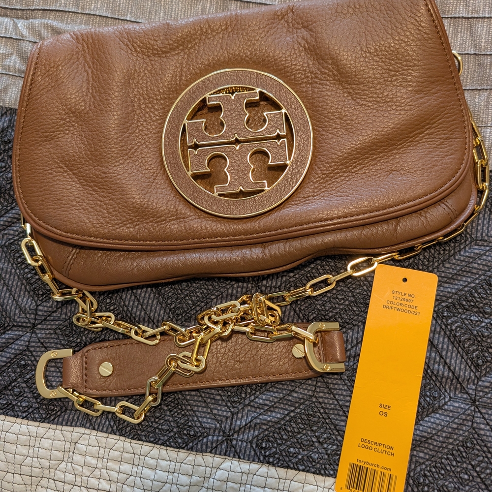 Tory Burch Amanda 3 in 1 Logo Clutch